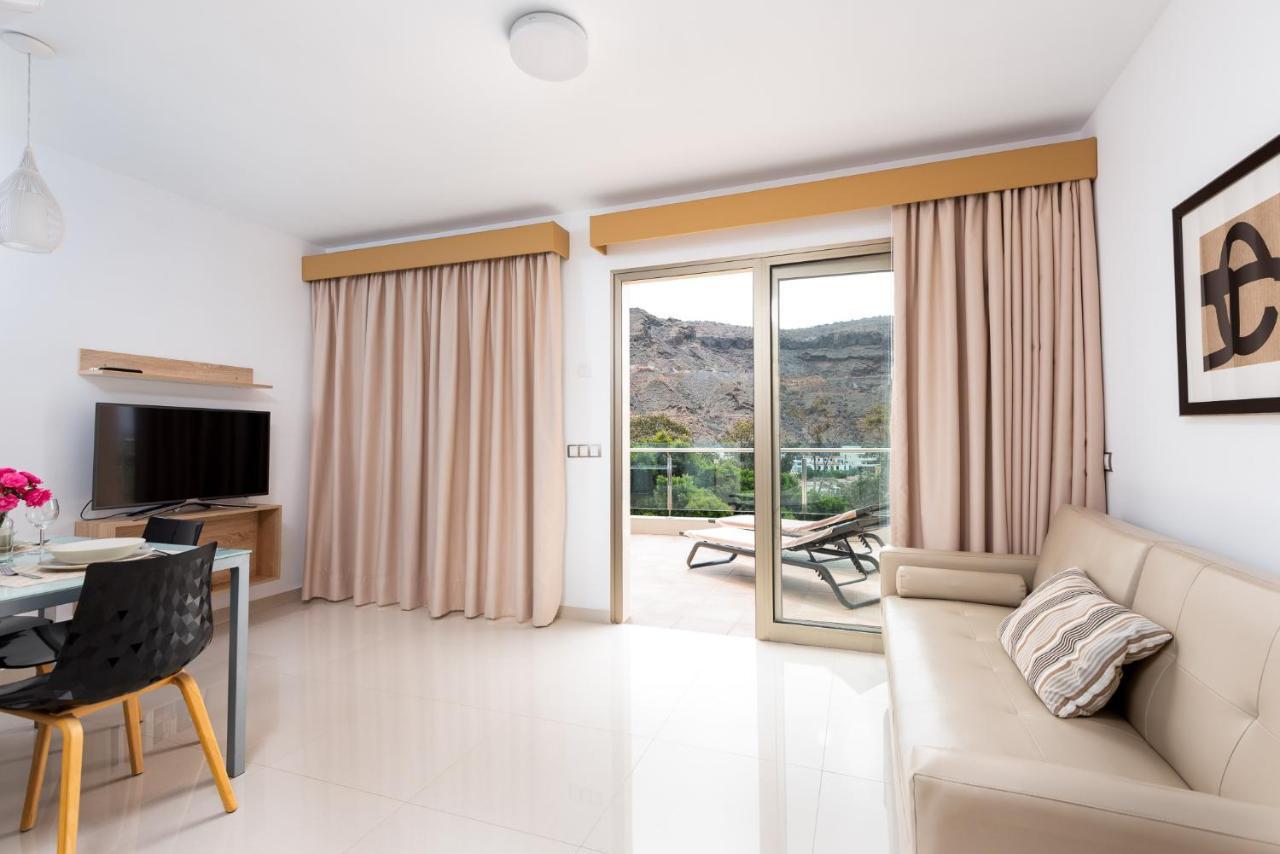 Apartamentos Las Palmeras Puerto De Mogan Eksteriør billede