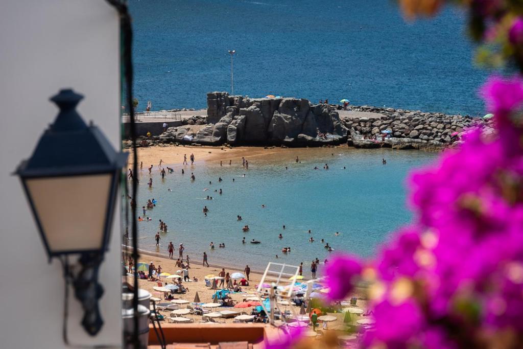 Apartamentos Las Palmeras Puerto De Mogan Eksteriør billede