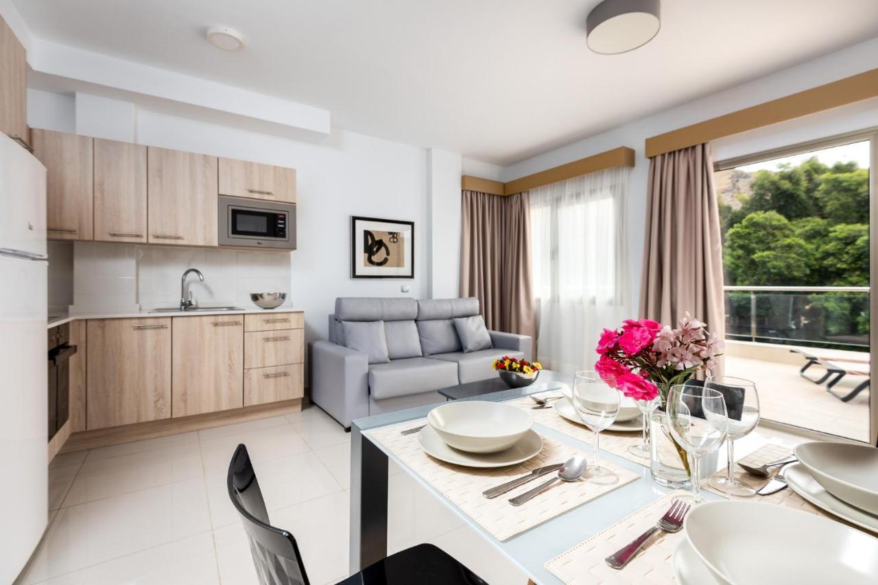 Apartamentos Las Palmeras Puerto De Mogan Eksteriør billede