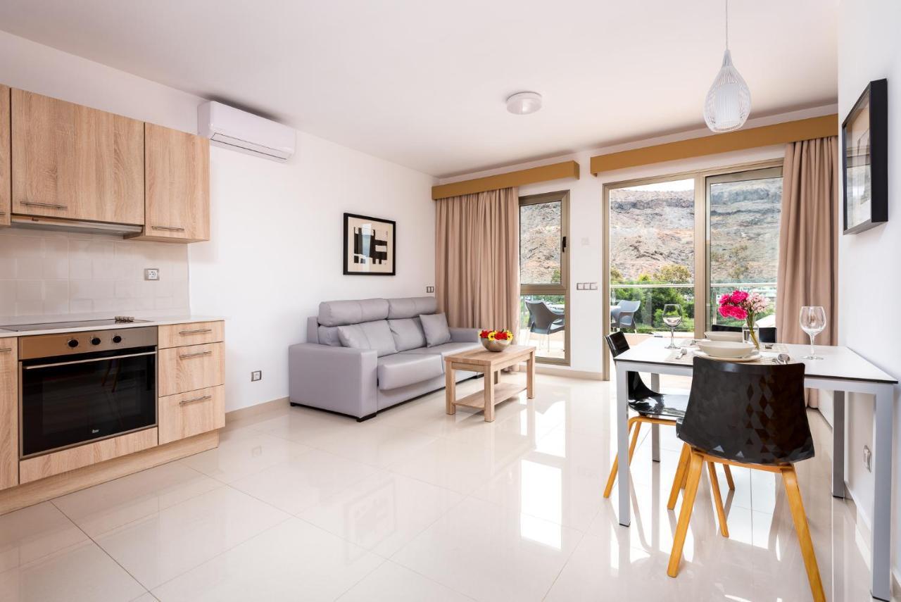 Apartamentos Las Palmeras Puerto De Mogan Eksteriør billede
