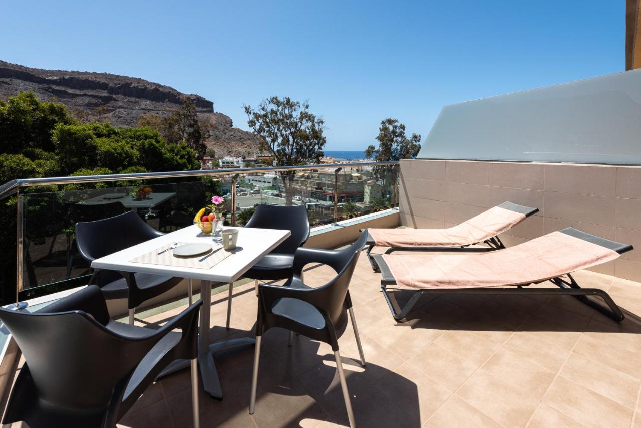 Apartamentos Las Palmeras Puerto De Mogan Eksteriør billede