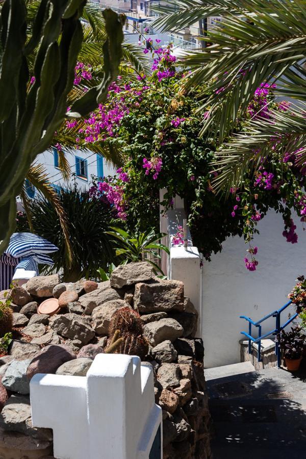 Apartamentos Las Palmeras Puerto De Mogan Eksteriør billede
